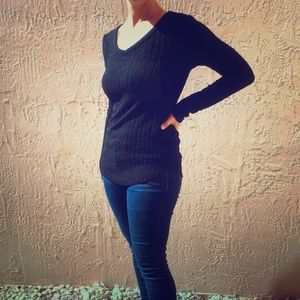 Soft black long sleeves shirt